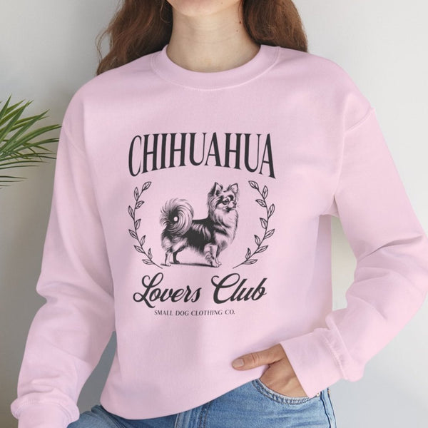 Longhaired Chihuahua Sweatshirt for Women
